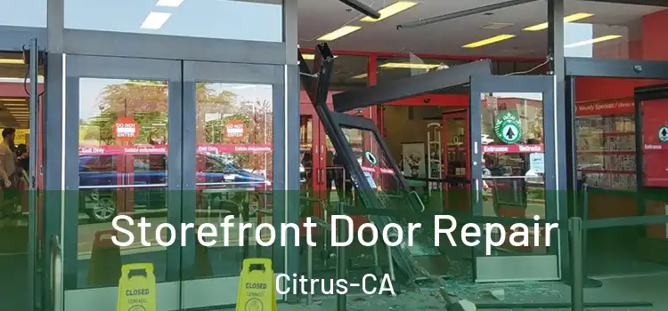  Storefront Door Repair Citrus-CA